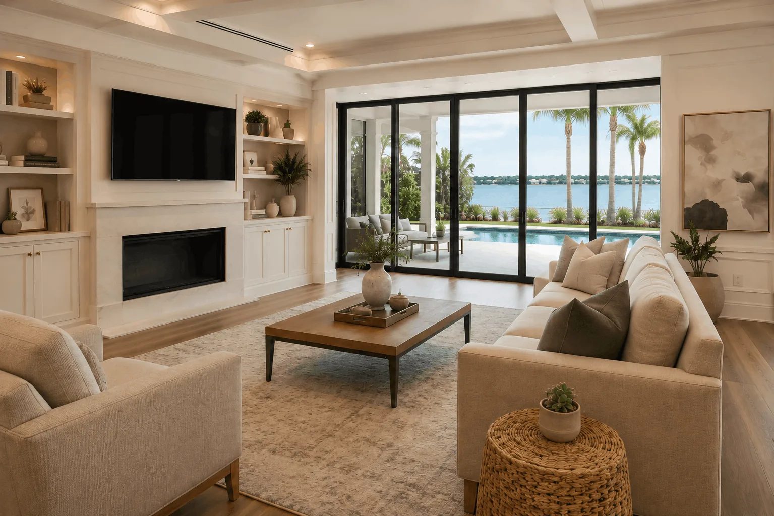 Standard Clean Living Room
